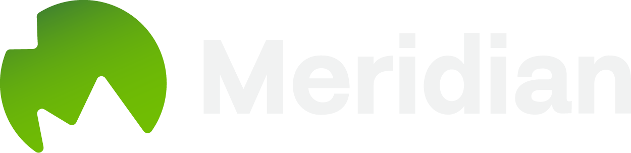 Meridian_Simplified Logo_Apple Grey